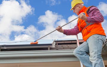 Easter Howgate soft wash roof cleaning